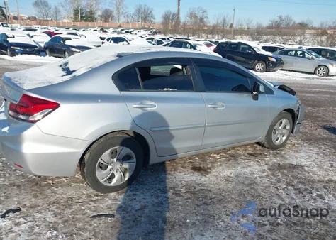 2013 Honda Civic Lx from USA, damaged, VIN 2HGFB2F55DH580576